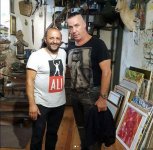 Солист группы Rammstein Тилль Линдеманн прогулялся по Ичери Шехер (ФОТО)