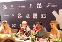 Российские звезды – участники фестиваля "ЖАРА-2017" восхищены Баку: пресс-конференция (ФОТО)