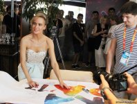 Российские звезды – участники фестиваля "ЖАРА-2017" восхищены Баку: пресс-конференция (ФОТО)