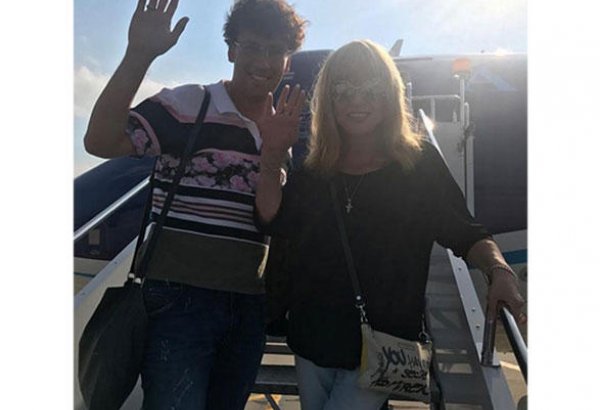 Алла Пугачёва, Филипп Киркоров и Максим Галкин в Баку (ВИДЕО)