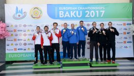 Интересные кадры с чемпионата  Европы по стрельбе в Баку (ФОТО)