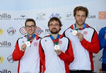 Интересные кадры с чемпионата  Европы по стрельбе в Баку (ФОТО)