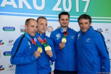 Интересные кадры с чемпионата  Европы по стрельбе в Баку (ФОТО)