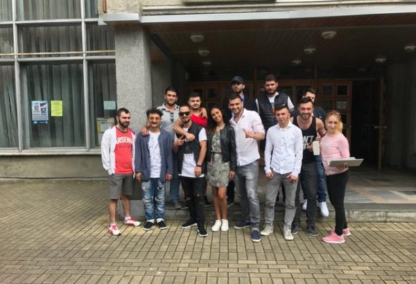 Команда КВН "Сборная Баку" приняла участие в фестивале "Голосящий КиВиН" (ФОТО, ВИДЕО)