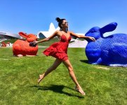 Самая красивая девушка России в Баку: Знали, раньше бы приехали! (ФОТО)