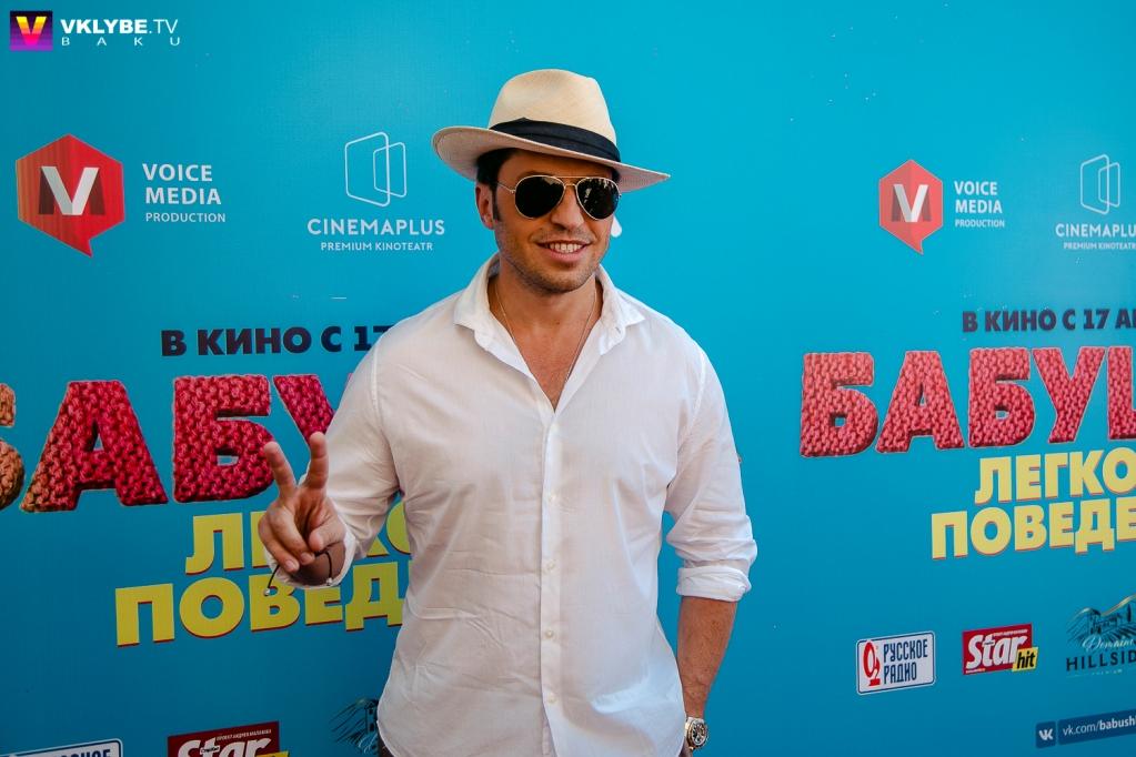 Российские звезды на премьере комедии в Баку (ФОТО/ВИДЕО)