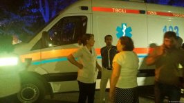 В Сумгайыте в общежитии произошел пожар, есть пострадавшие (Обновлено) (ФОТО)