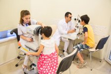 При поддержке Общественного объединения регионального развития воспитанники детдомов прошли офтальмологическое обследование (ФОТО)