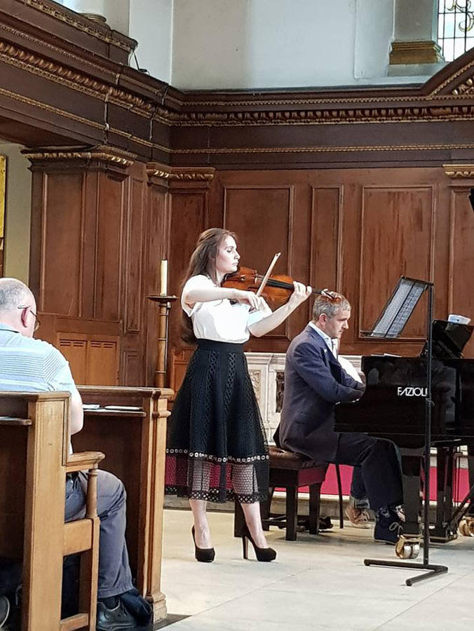 Назрин Рашидова выступила с концертом в Лондоне