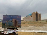 Азербайджан представлен на пленэре ТЮРКСОЙ (ФОТО)