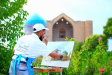 Азербайджан представлен на пленэре ТЮРКСОЙ (ФОТО)