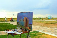 Азербайджан представлен на пленэре ТЮРКСОЙ (ФОТО)