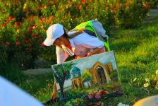 Азербайджан представлен на пленэре ТЮРКСОЙ (ФОТО)