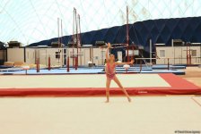 В Баку проходит XXIV Открытый чемпионат Азербайджана по художественной гимнастике (ФОТО)