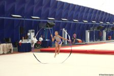 В Баку проходит XXIV Открытый чемпионат Азербайджана по художественной гимнастике (ФОТО)