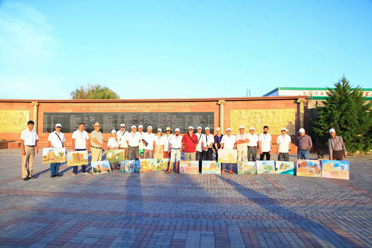 Азербайджан представлен на пленэре ТЮРКСОЙ (ФОТО)