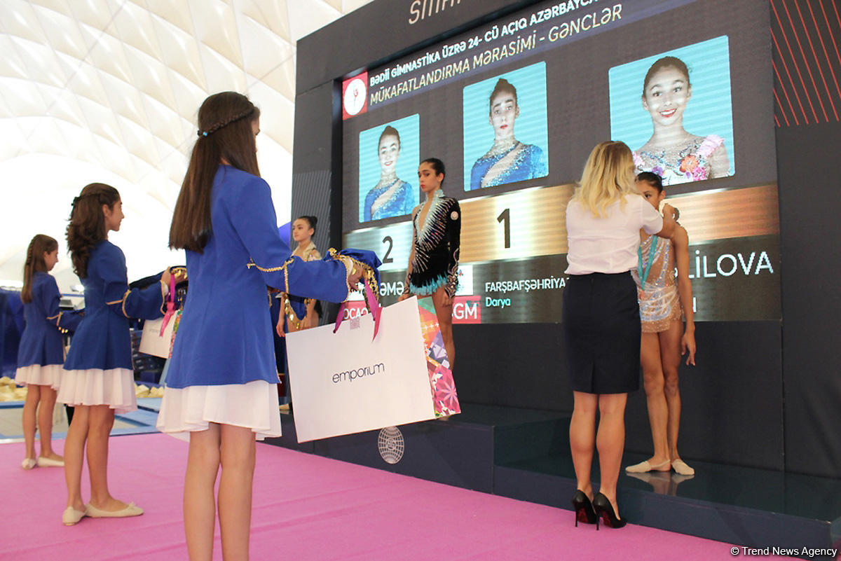 Завершился XXIV Открытый чемпионат Азербайджана по художественной гимнастике (ФОТО)