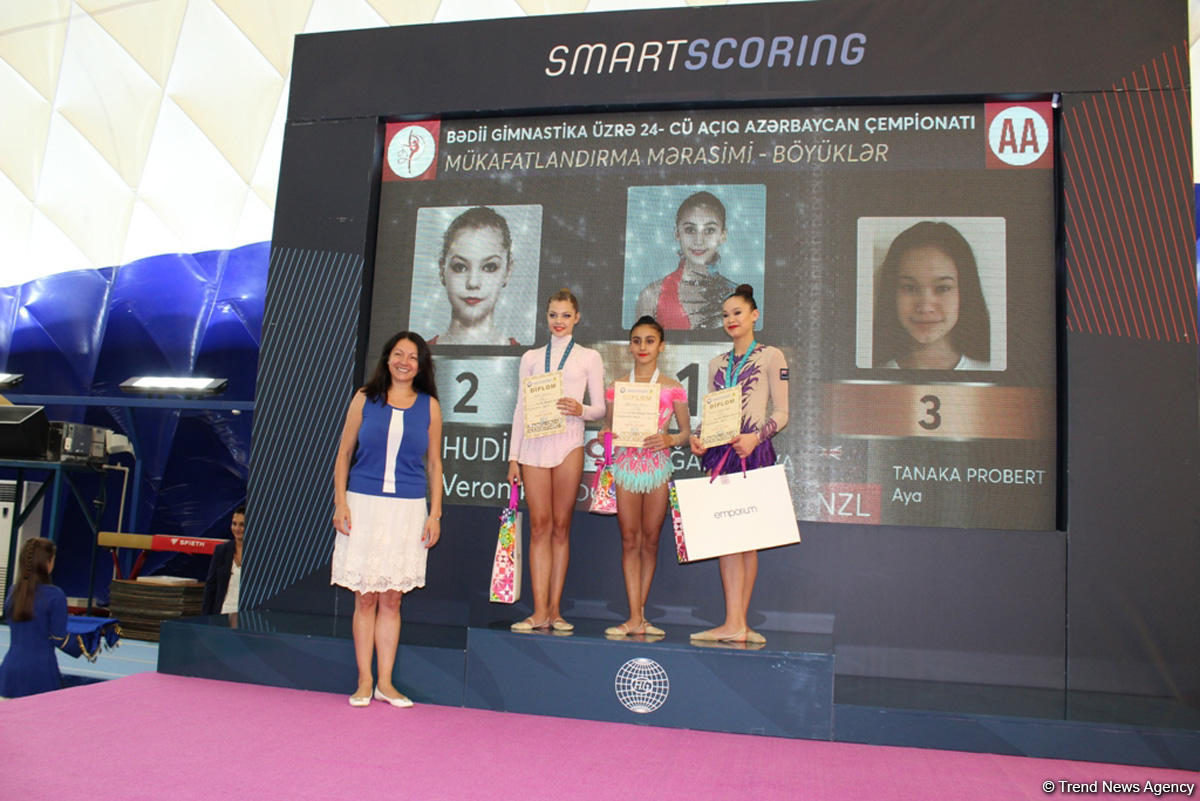 Завершился XXIV Открытый чемпионат Азербайджана по художественной гимнастике (ФОТО)