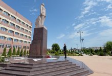 Президент Ильхам Алиев прибыл в Гейгельский район