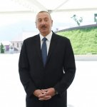 Президент Ильхам Алиев принял участие в открытии проекта снабжения города Гядабей питьевой водой (ФОТО)