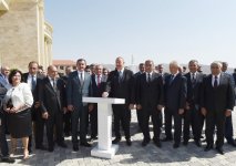 Президент Ильхам Алиев принял участие в открытии проекта снабжения города Гядабей питьевой водой (ФОТО)