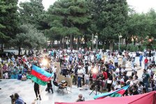 Как азербайджанские звезды и молодежь поздравили команду "Карабах" (ФОТО)