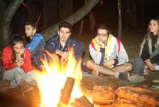 В Губе прошло факельное шествие (ФОТО)