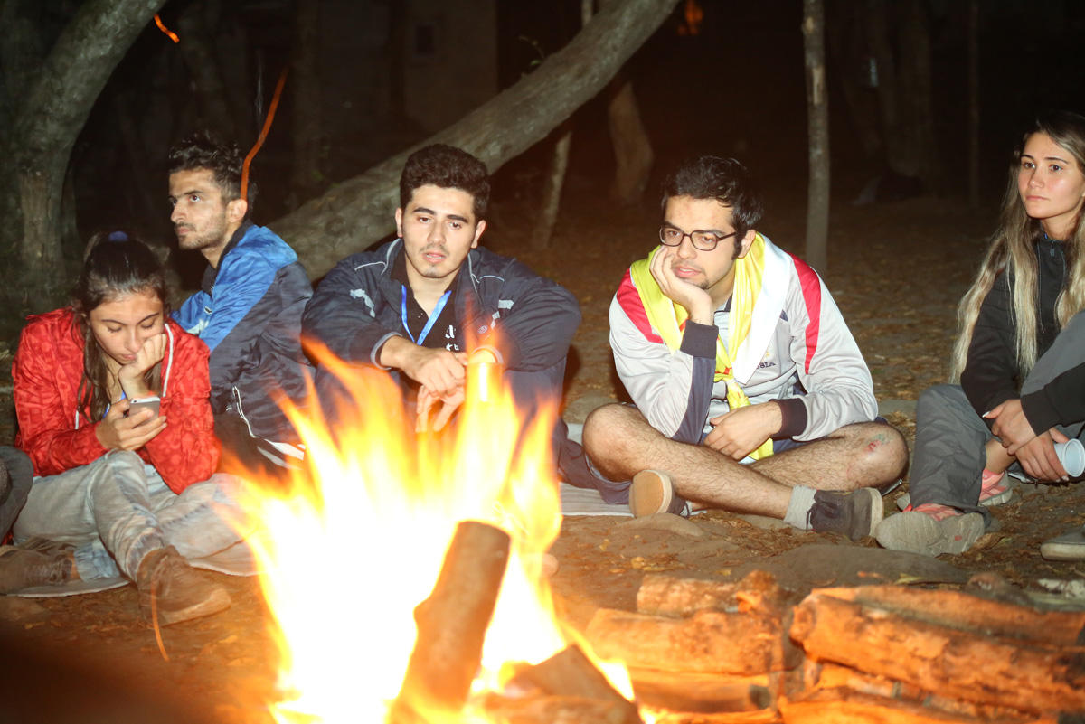 В Губе прошло факельное шествие (ФОТО)