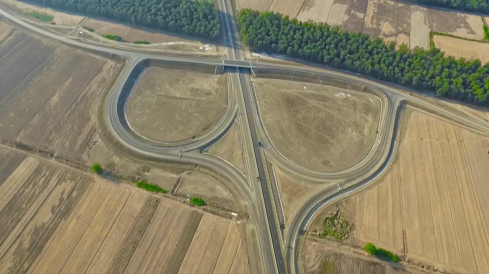 Президент Ильхам Алиев принял участие в открытии автодороги Масаллы-Джалилабад (ФОТО)