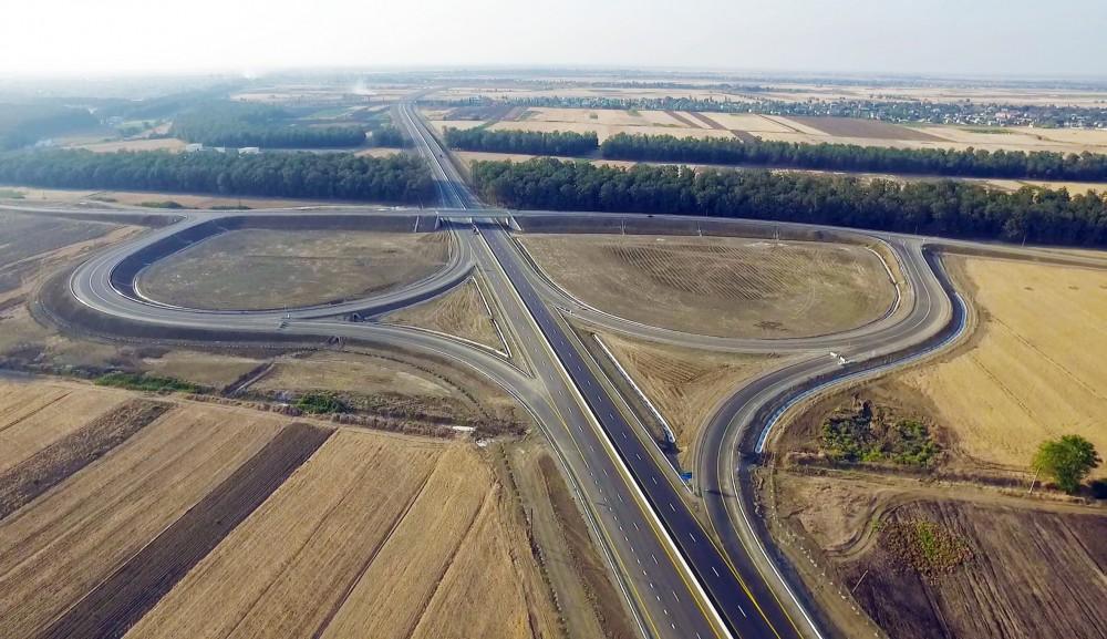 Президент Ильхам Алиев принял участие в открытии автодороги Масаллы-Джалилабад (ФОТО)