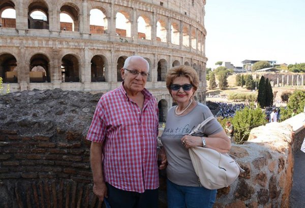 Рафик Сеидзаде и Натаван Шейхова отметили ивовую свадьбу в Италии (ФОТО)