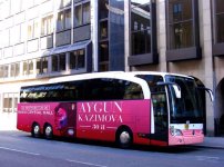 Айгюн Кязымова организовала для зрителей автобусы на концерт в Baku Crystal Hall