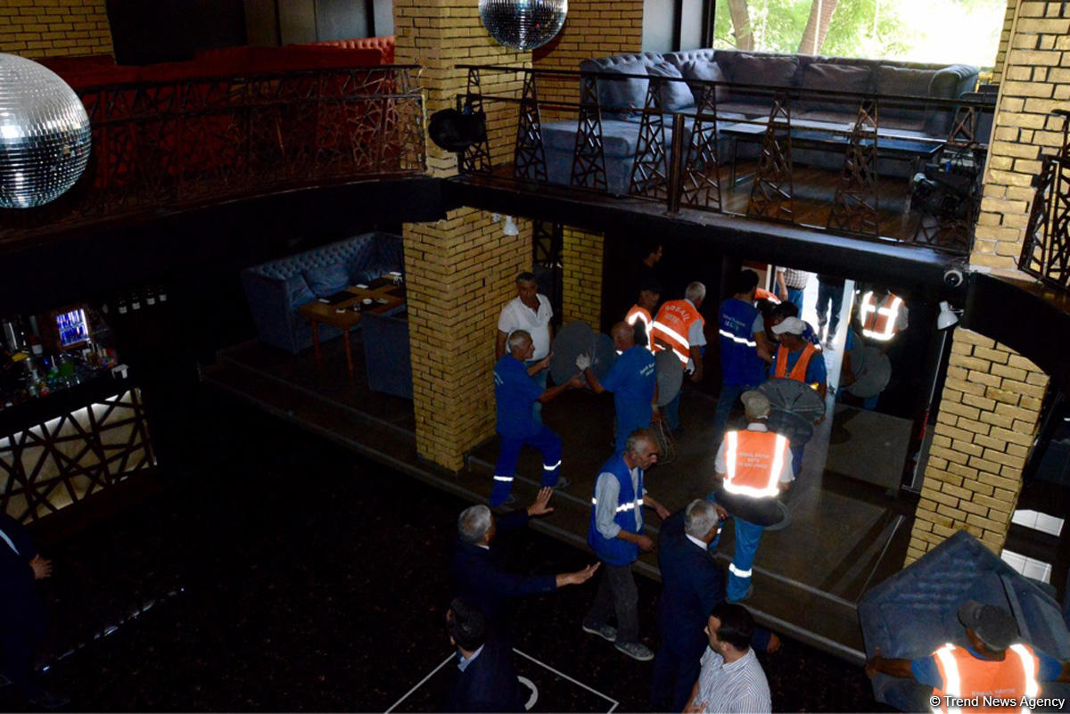 Гаджибала Абуталыбов: Кафе "26" будет закрыто, соответствующие лица будут привлечены к уголовной ответственности (ФОТО)