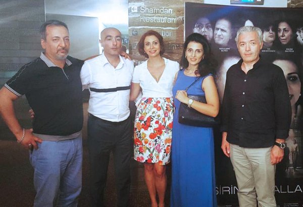 Азербайджанские звезды театра и кино на презентации сериала "Сладкие мечты" (ФОТО)