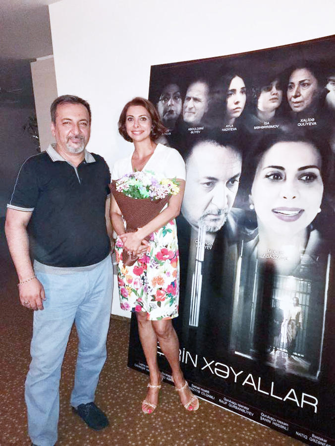 Азербайджанские звезды театра и кино на презентации сериала "Сладкие мечты" (ФОТО)