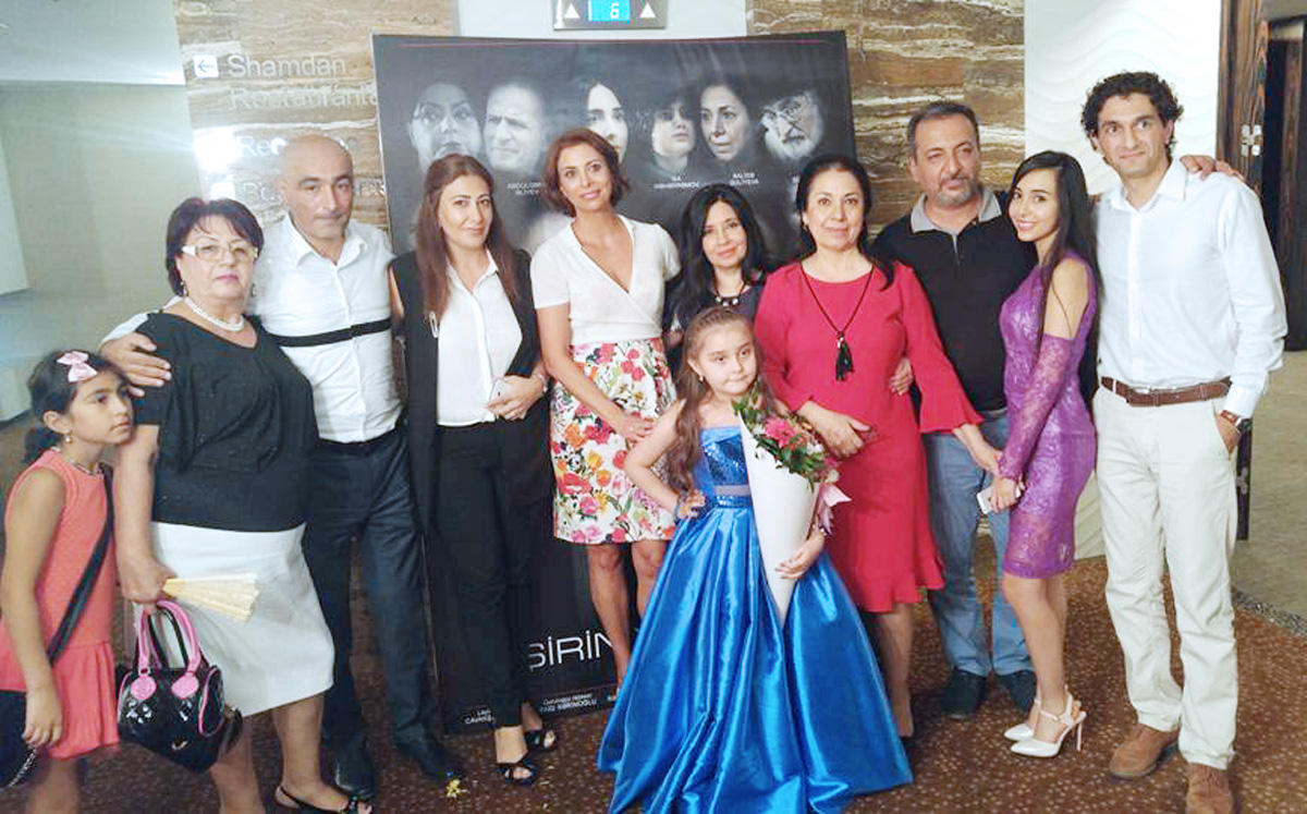 Азербайджанские звезды театра и кино на презентации сериала "Сладкие мечты" (ФОТО)