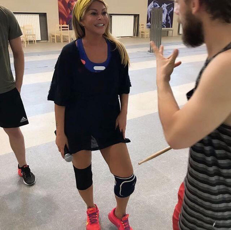 Ночные репетиции Айгюн Кязымовой и воплощение мечты о полете (ВИДЕО, ФОТО)