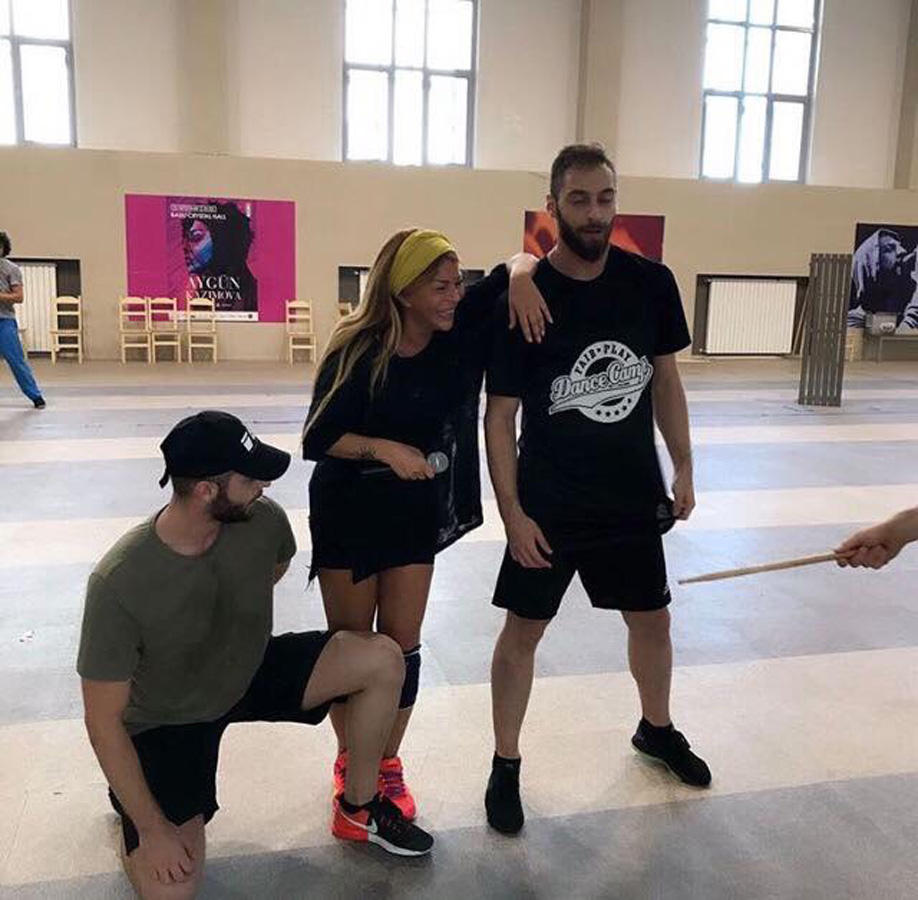 Ночные репетиции Айгюн Кязымовой и воплощение мечты о полете (ВИДЕО, ФОТО)