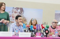 Эмоции и переживания Айгюн Кязымовой, или Мистическое число 22: пресс-конференция (ФОТО)