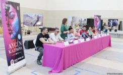 Эмоции и переживания Айгюн Кязымовой, или Мистическое число 22: пресс-конференция (ФОТО)