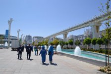 Ашхабад встречает гостей и участников Азиады (ФОТО)