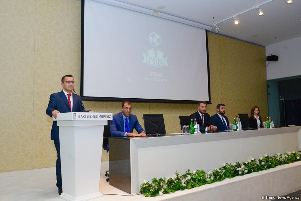 В Баку прошла презентация грандиозного  чемпионата AZFAR Business League - ABL Cup 2017/18 (ФОТО/ВИДЕО)