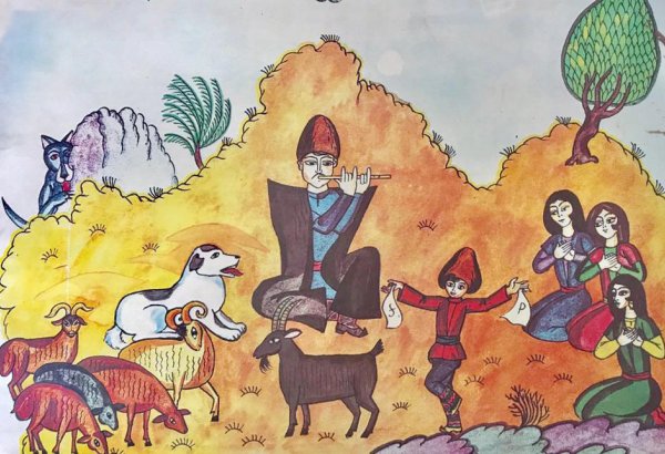 Азербайджанские художники и День национальной музыки (ФОТО)