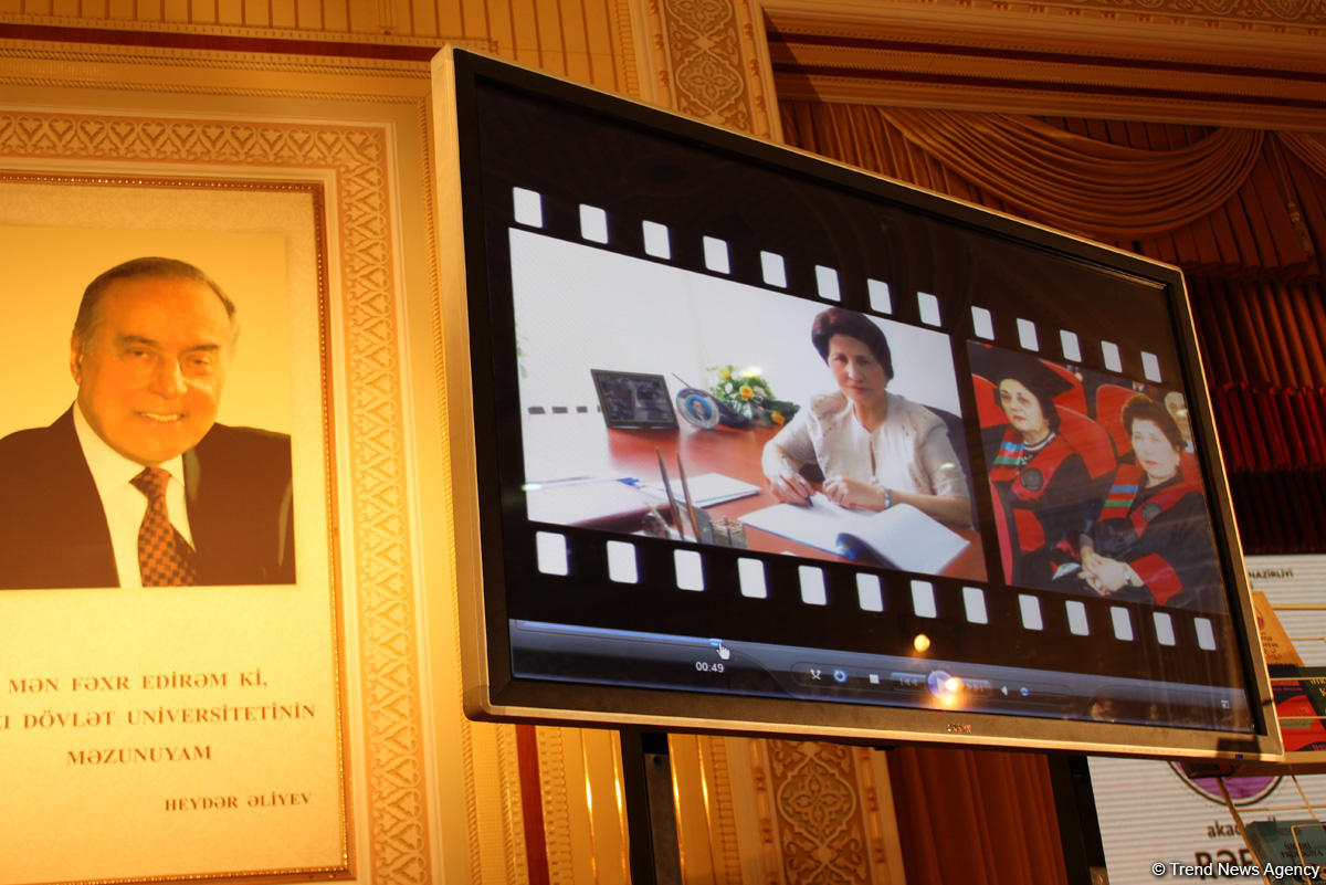 В Бакинском госуниверситете прошло мероприятие, посвященное 85-летию видного ученого Рафиги Алиевой (ФОТО)
