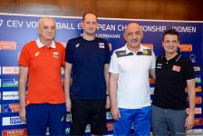 На Чемпионате Европы по волейболу в Баку нет явных фаворитов - главный тренер  сборной России (ФОТО)