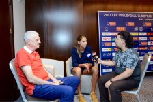 На Чемпионате Европы по волейболу в Баку нет явных фаворитов - главный тренер  сборной России (ФОТО)