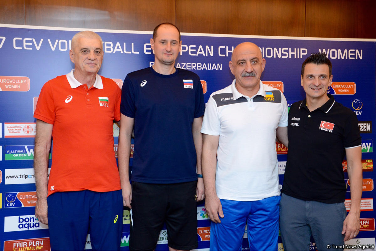 На Чемпионате Европы по волейболу в Баку нет явных фаворитов - главный тренер  сборной России (ФОТО)