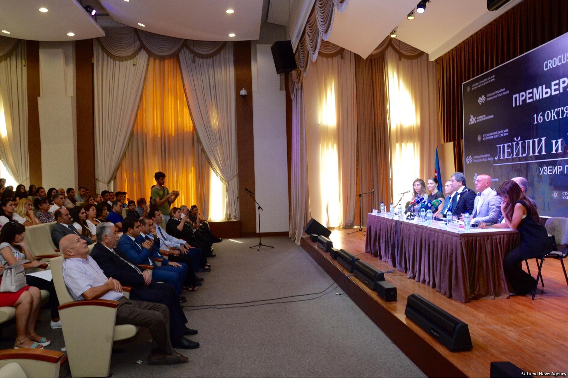 Москву ждет грандиозная премьера "Лейли и Меджнун": С восточной любовью из Баку! (ФОТО)