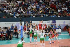Азербайджанские волейболистки одержали первую победу в рамках Евро-2017 (ФОТО)