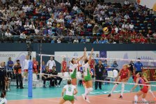 Азербайджанские волейболистки одержали первую победу в рамках Евро-2017 (ФОТО)